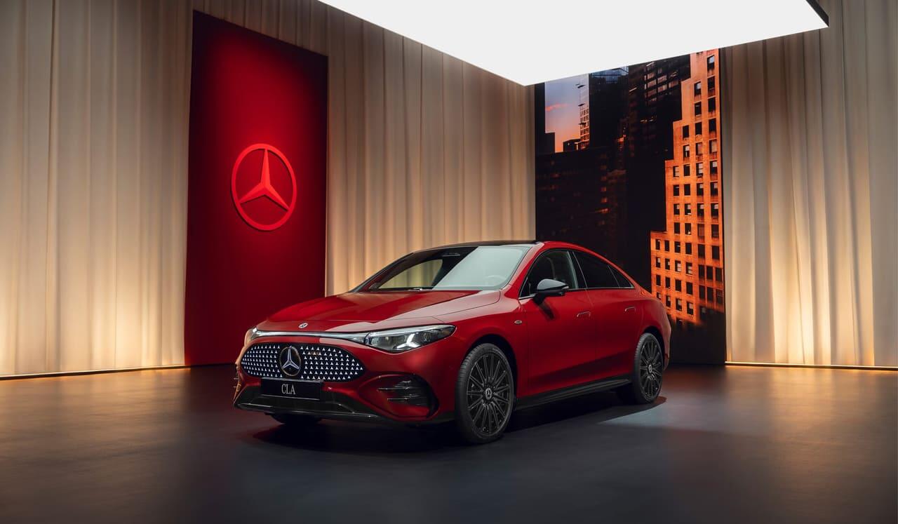 В Беларусь привезли электрический Mercedes-Benz CLA: как он выглядит и какой запас хода