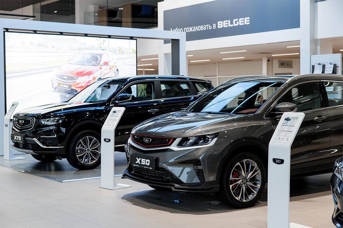 Белорусы приобрели рекордное число автомобилей BELGEE и Geely