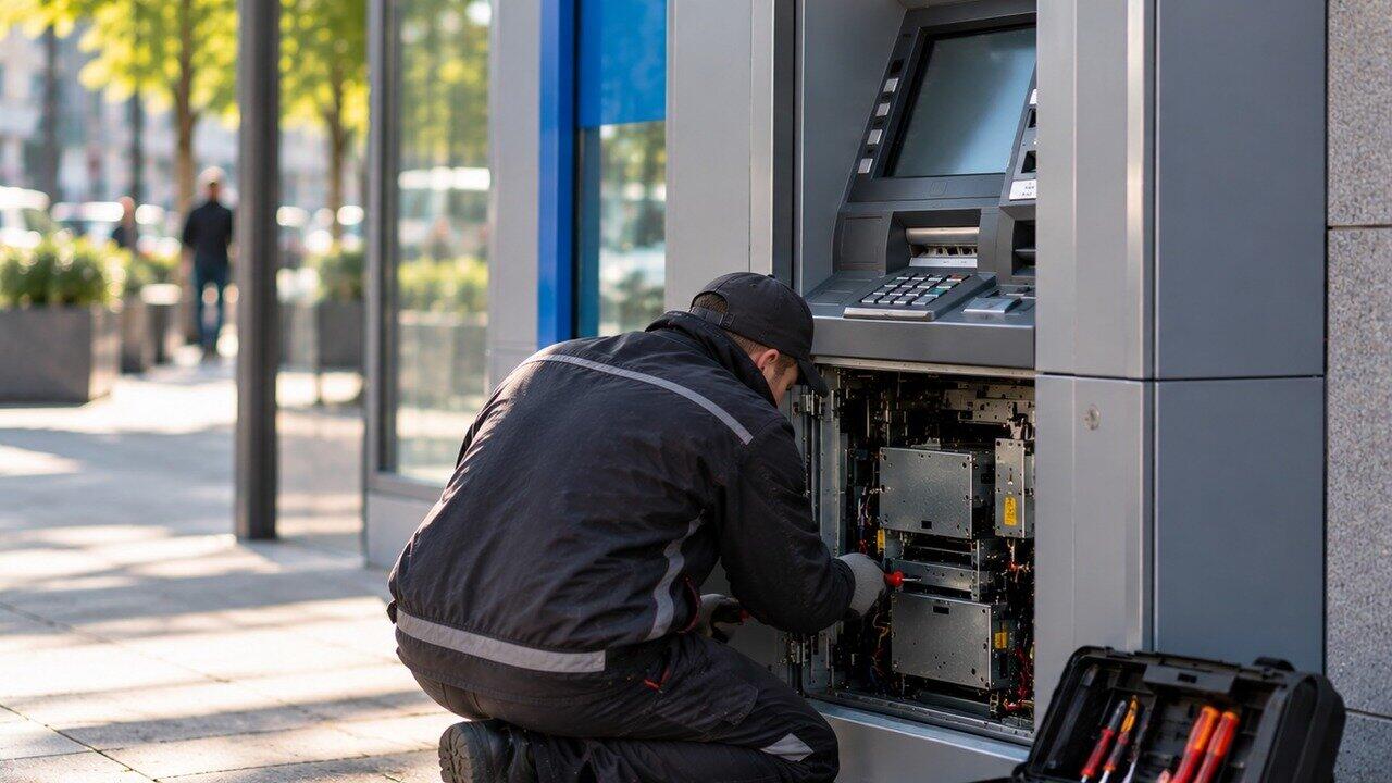Мужчина вскрывал банкомат на глазах у прохожих. Что произошло?
