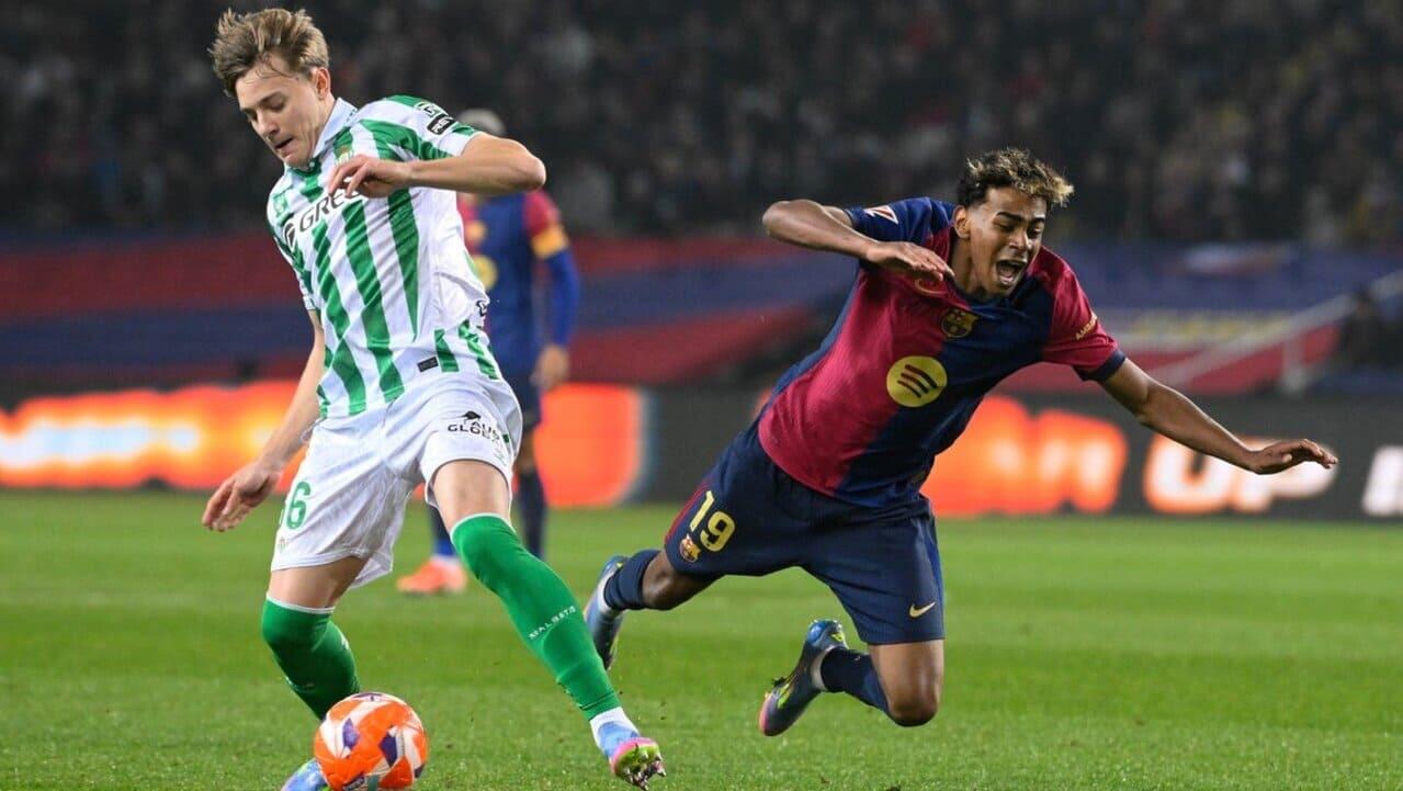 Субботний вечер с «Барселоной»: смотрим матч против «Бетиса» в прямом эфире