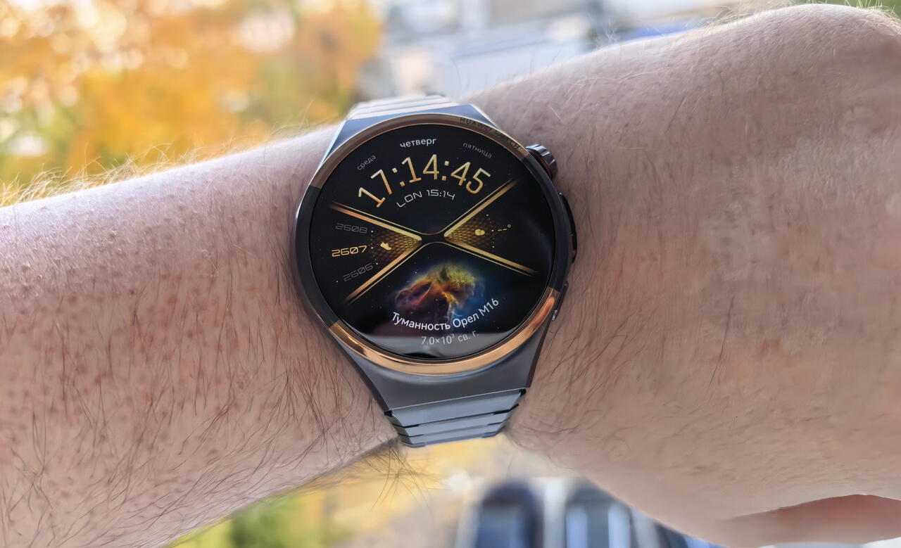 Осенний шик: обзор смарт-часов Huawei Watch 6 Pro из черной керамики и титана