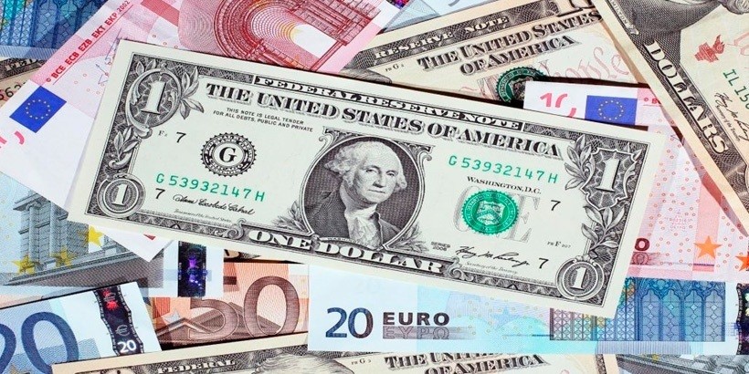 Курсы валют на 7 апреля: курс доллара - 20 092, курс евро - 22 883, российский рубль - 296,38