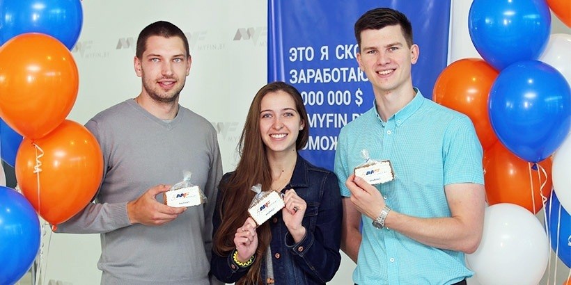 Крутой замес. Myfin.by угостил минчан печеньками