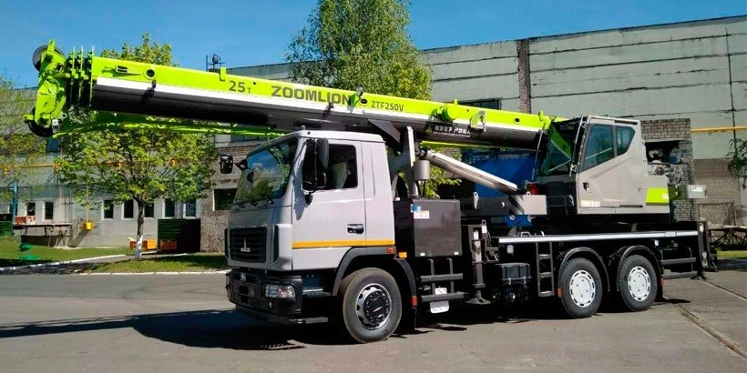 Белорусско-китайские автокраны вышли на рынок Центральной Азии