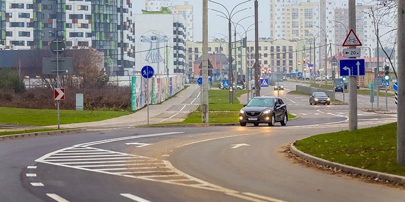 Фотофакт. В Минке открыли дорогу от МКАД до Новой Боровой