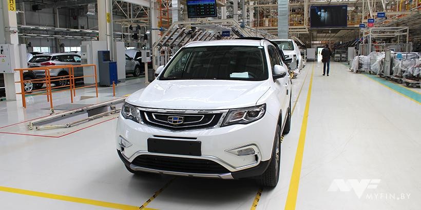 Белгазпромбанк начал выдавать кредиты на Geely с льготной ставкой