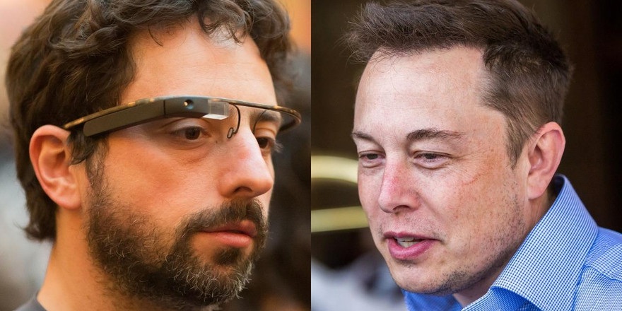 СМИ: основатель Google продает акции Tesla из-за романа Маска с его женой