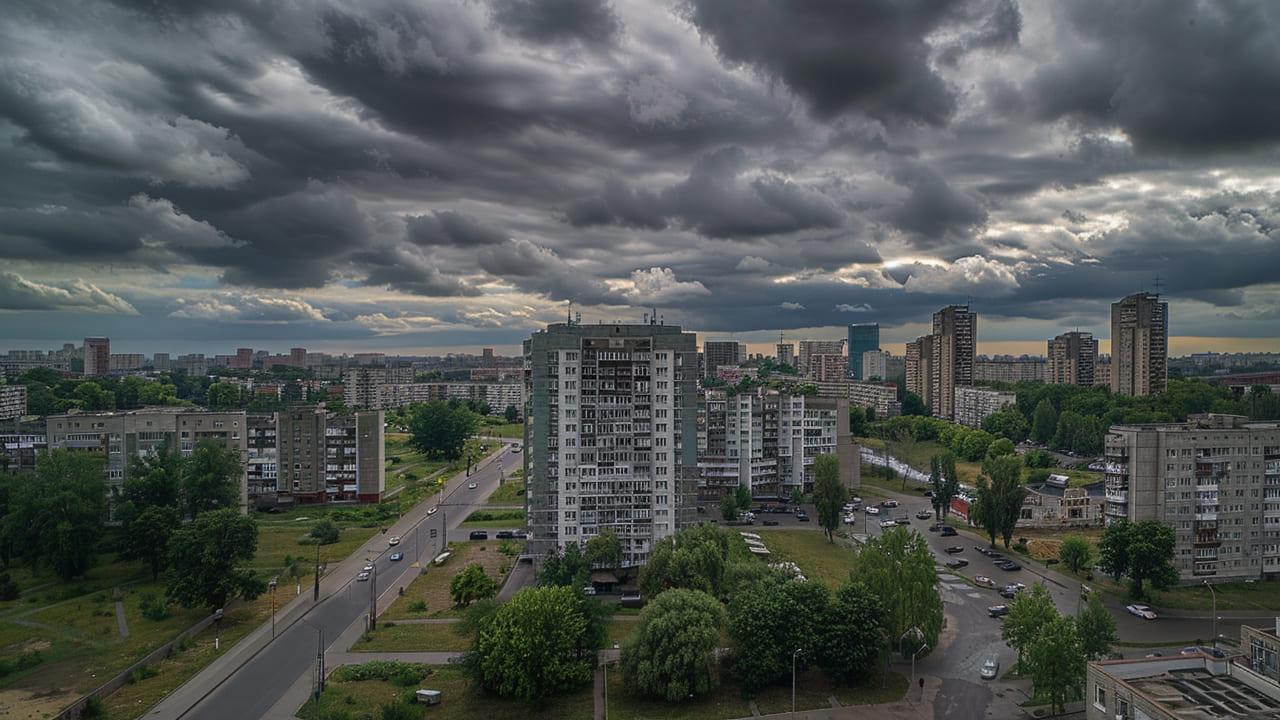 Прогноз погоды в Минске на 19 августа - дождь, переменная облачность