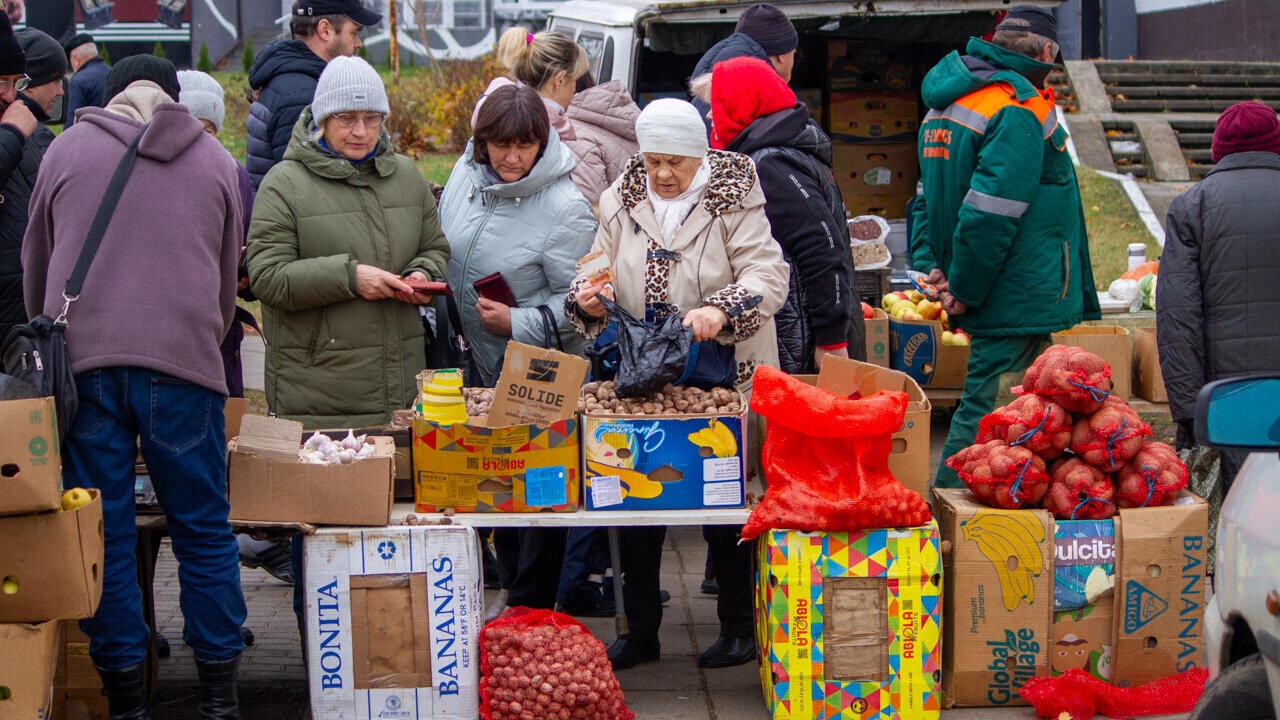 «Нужно покупать много». Посмотрели, что и за сколько можно купить на сезонной ярмарке