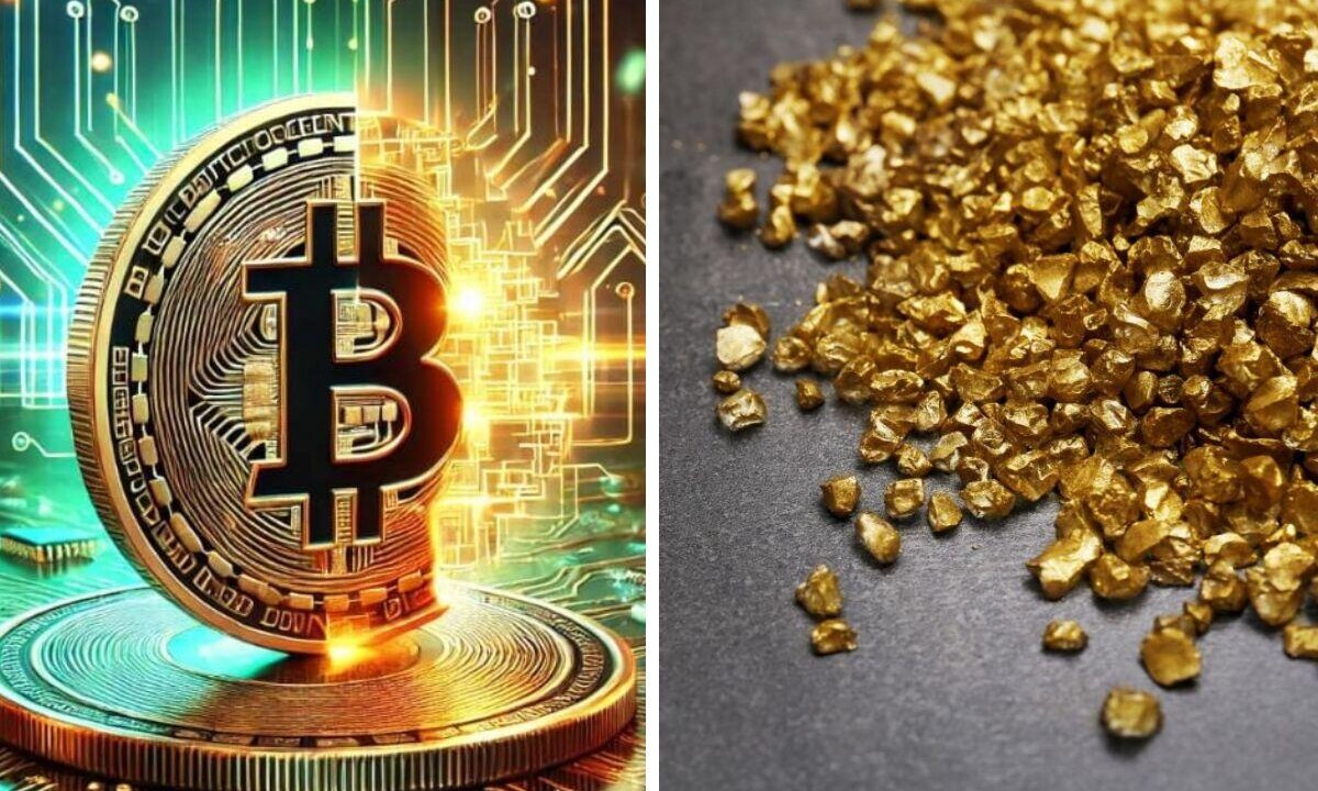 Биткоин vs золото: кто заработал больше, если купил их год назад?