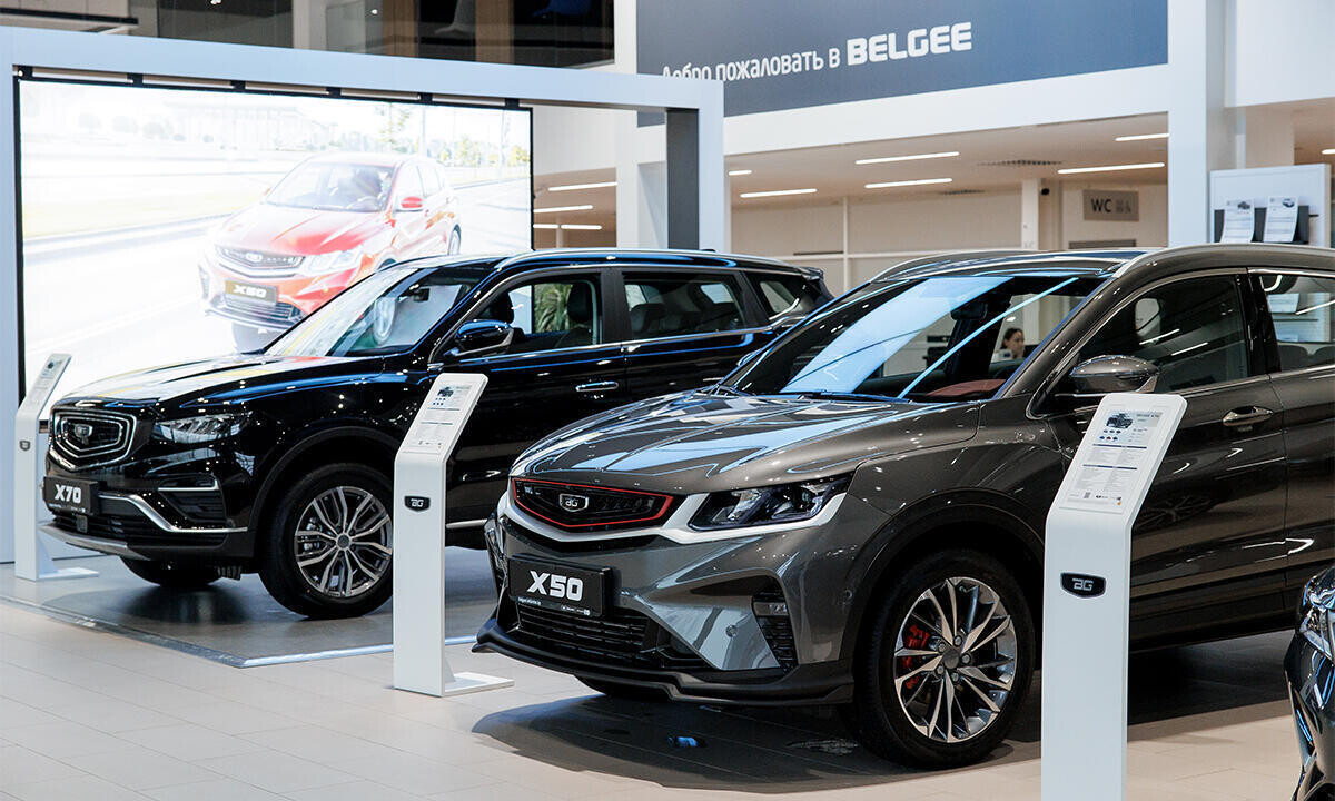 Белорусы приобрели рекордное число автомобилей BELGEE и Geely