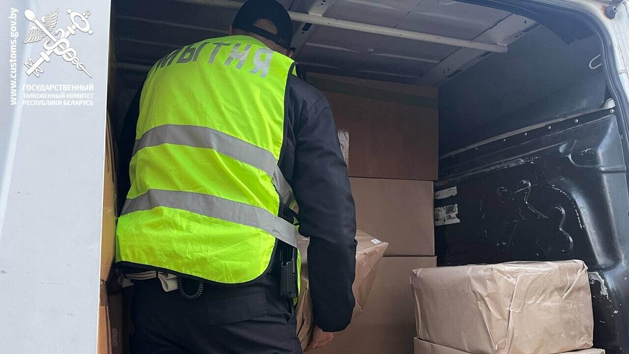 Партию техники на 160 000 рублей ввезли в Беларусь под видом личных вещей
