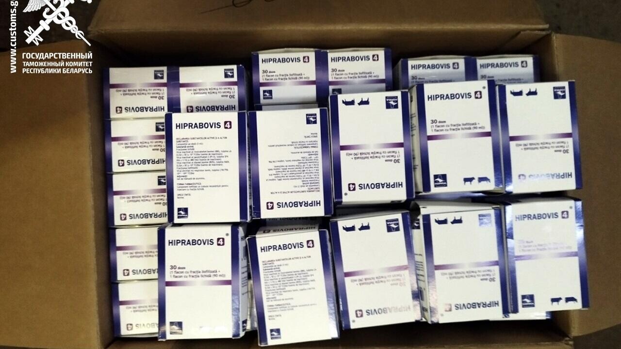 Таможня не дала нелегально ввезти в Беларусь партию ветпрепаратов из Литвы