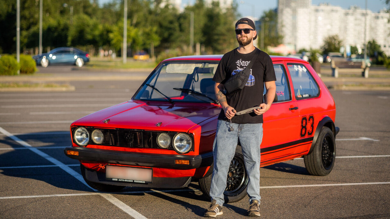 На всё ушло $2000! Как минчанин «оживил» 40-летний Volkswagen Golf I