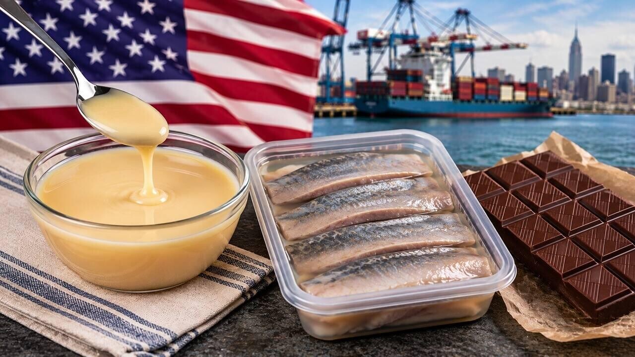 Сгущенка, рыба, шоколад: что из Беларуси поставляют в США