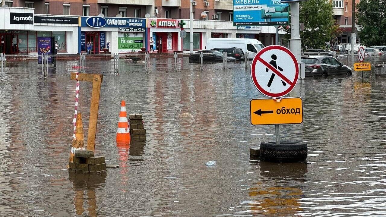 Стало известно, когда Минск решит проблему подтоплений в ряде проблемных зон