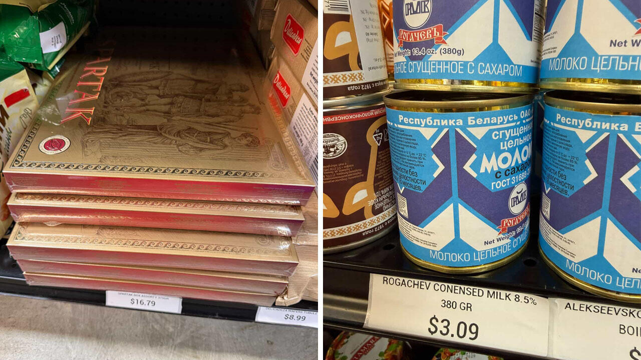 Парень показал, какие белорусские продукты продаются в США – фото и цены