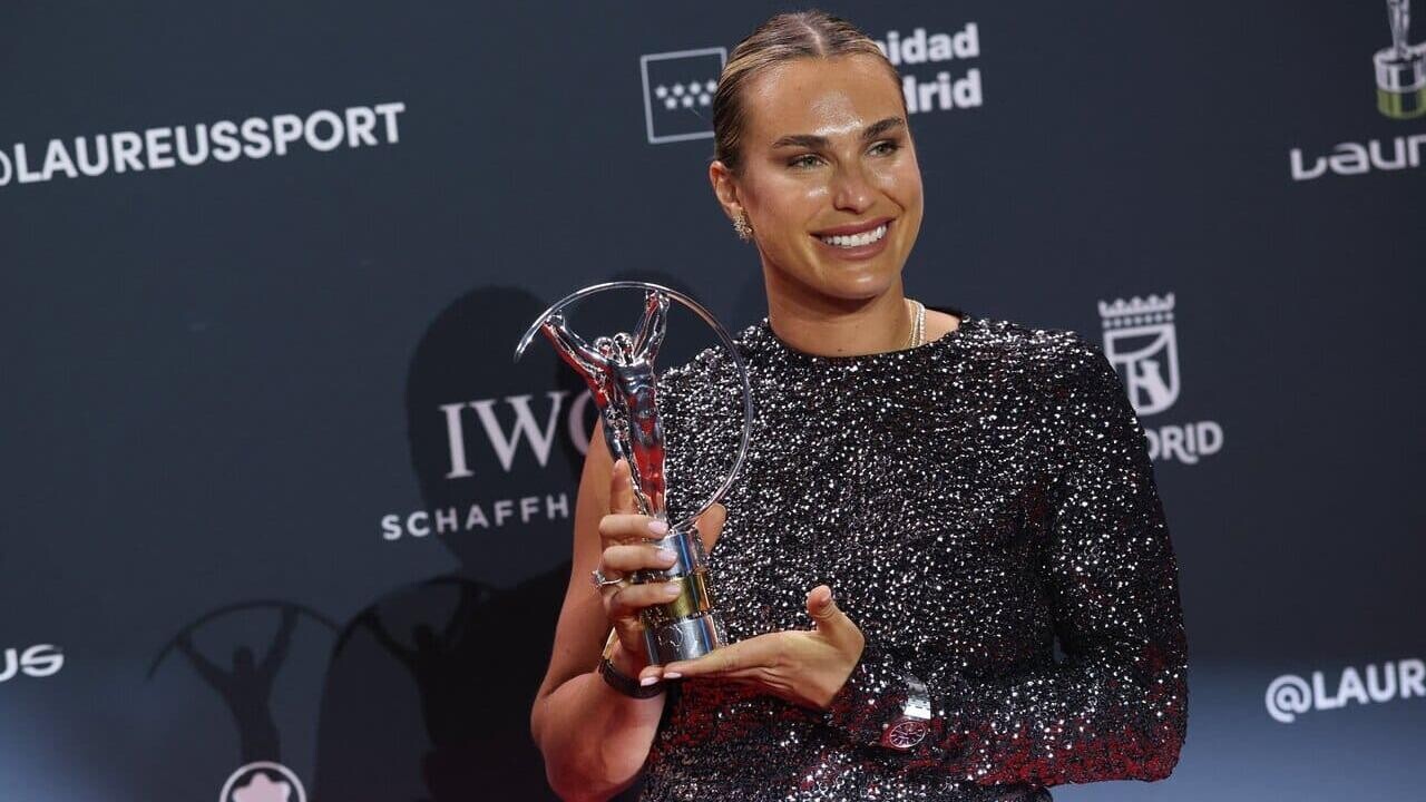 Арина Соболенко получила спортивный «Оскар» по итогам 2025 года — премию Laureus