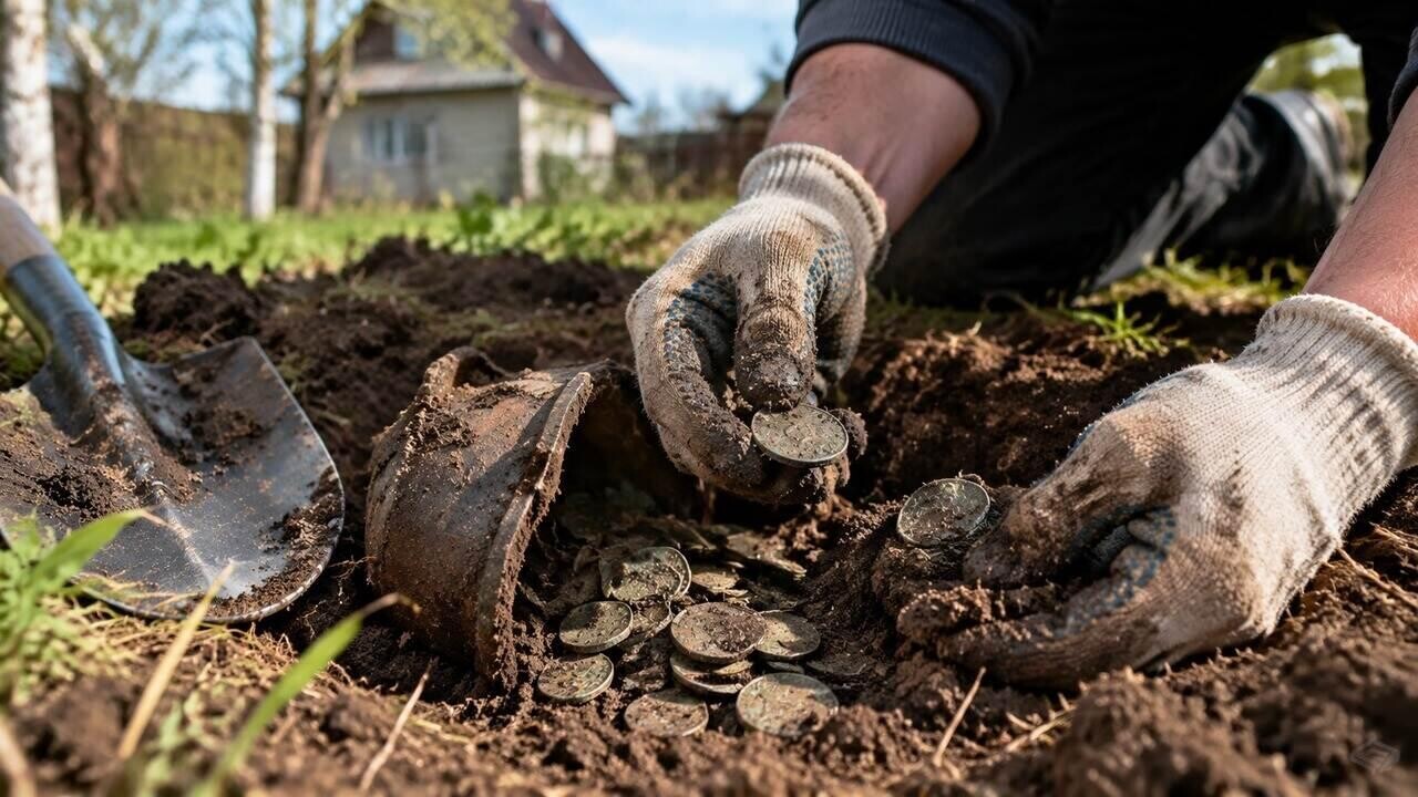 Нашли клад на участке? Кому достанутся деньги и что делать