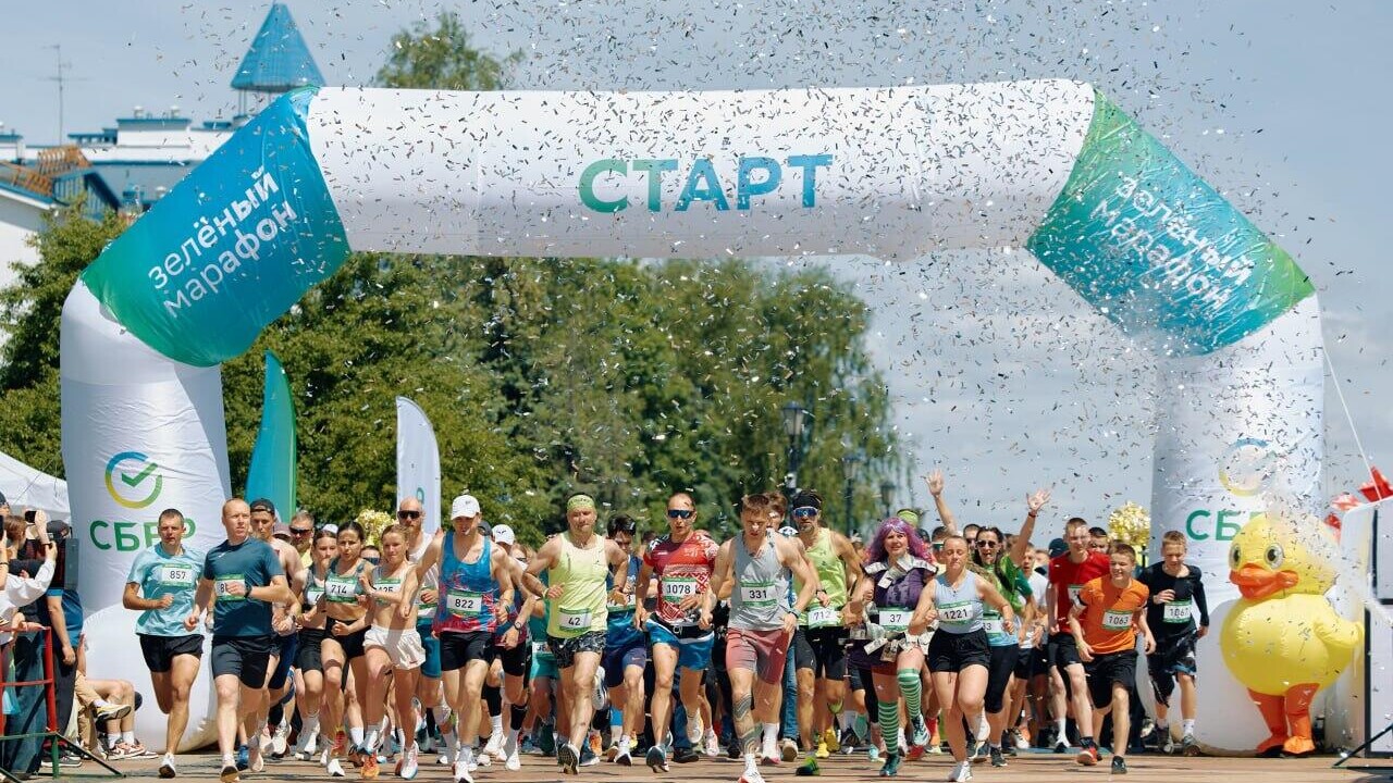 В Витебске пройдет бесплатный «Зеленый марафон». Первым 100 бегунам – подарки
