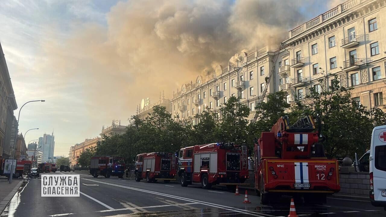 Из всех страховых случаев после пожара в центре Минска только один – от огня