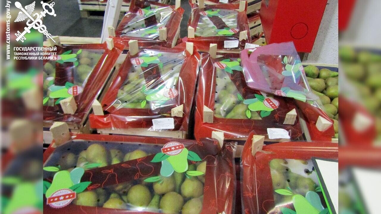 Белорусская таможня вновь не пустила в Россию крупную партию груш